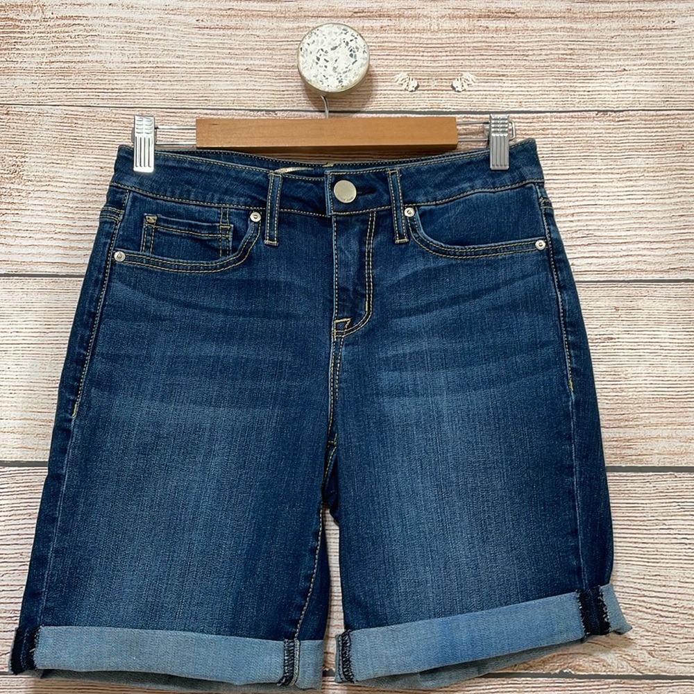 Seven7 Woman’s 4 Jean Bermuda Shorts